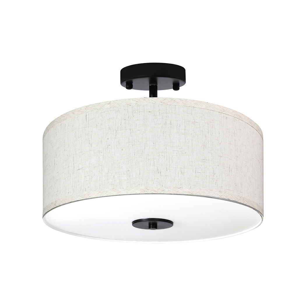 TopSellers-Modern Pendant Light White - Easy Install 43CM E27 Bulbs Decor