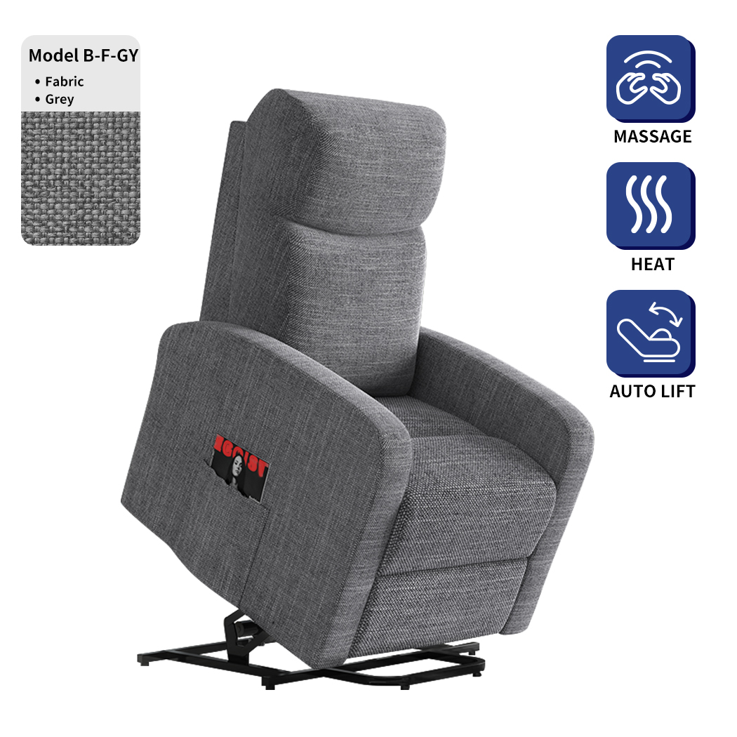 Levede Massage Chair Recliner Chair Armchair Heated Lounge Sofa Elder (Optional) - Picture 37 of 142