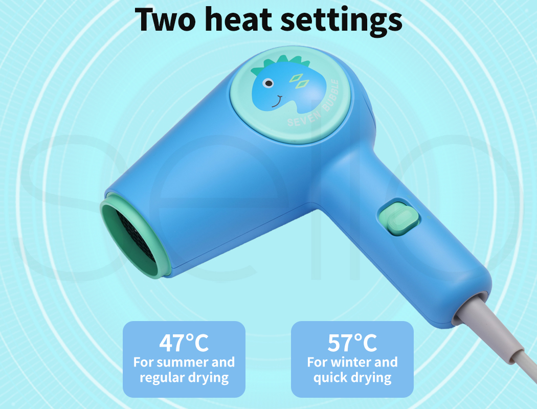 Low Heat Speed Hair Dryer Baby Infant Kid Grooming Blow Hairdryer Blower Heater - Picture 18 of 32