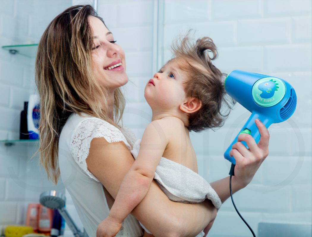 Low Heat Speed Hair Dryer Baby Infant Kid Grooming Blow Hairdryer Blower Heater - Picture 21 of 32