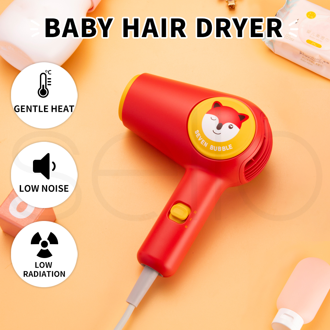 Low Heat Speed Hair Dryer Baby Infant Kid Grooming Blow Hairdryer Blower Heater - Picture 24 of 32