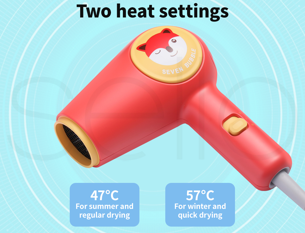 Low Heat Speed Hair Dryer Baby Infant Kid Grooming Blow Hairdryer Blower Heater - Picture 29 of 32