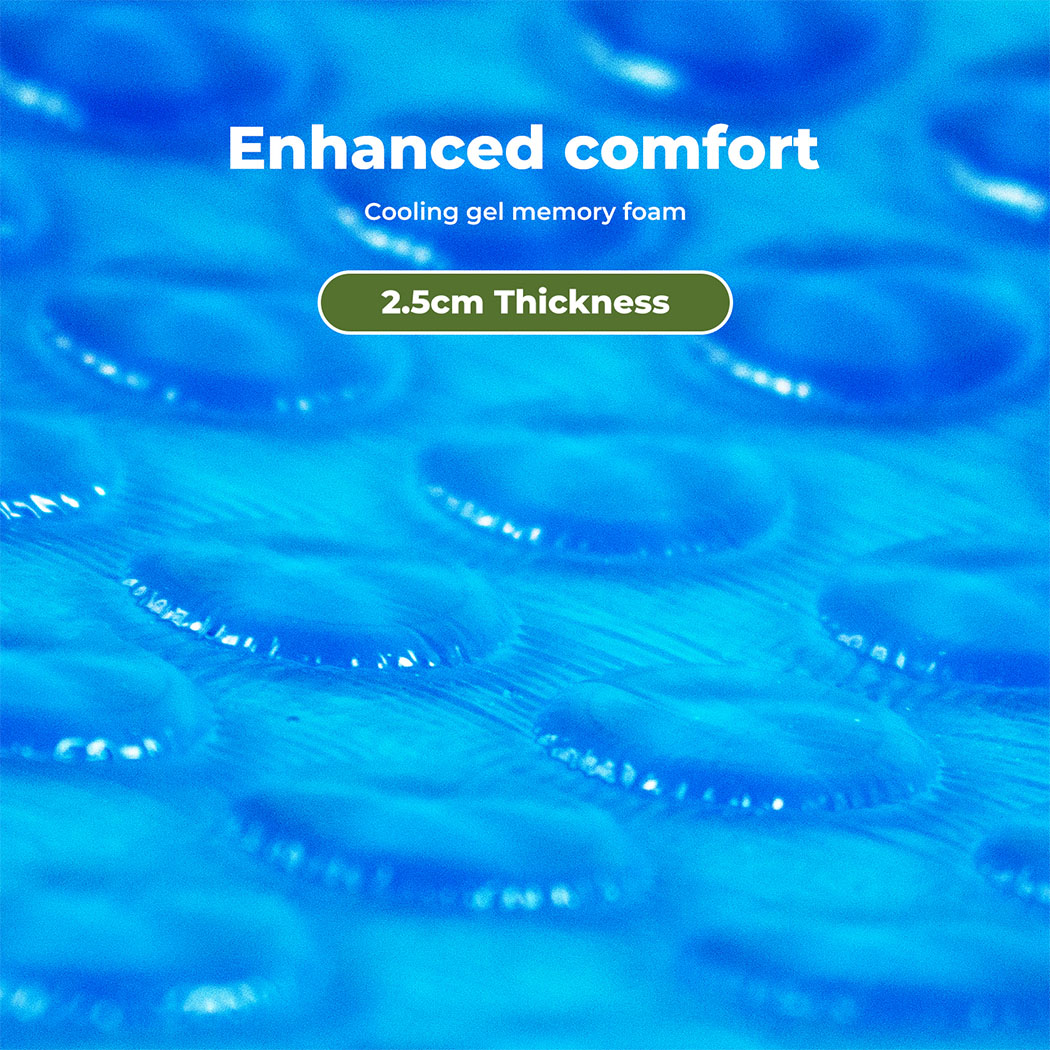 Dreamz Double Bed Mattress Queen Single Soft Gel Memory Foam Cetified Washable - Picture 29 of 48