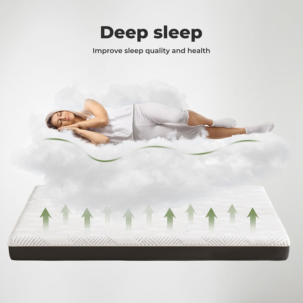 Dreamz Double Bed Mattress Queen Single Soft Gel Memory Foam Cetified Washable - Picture 38 of 48