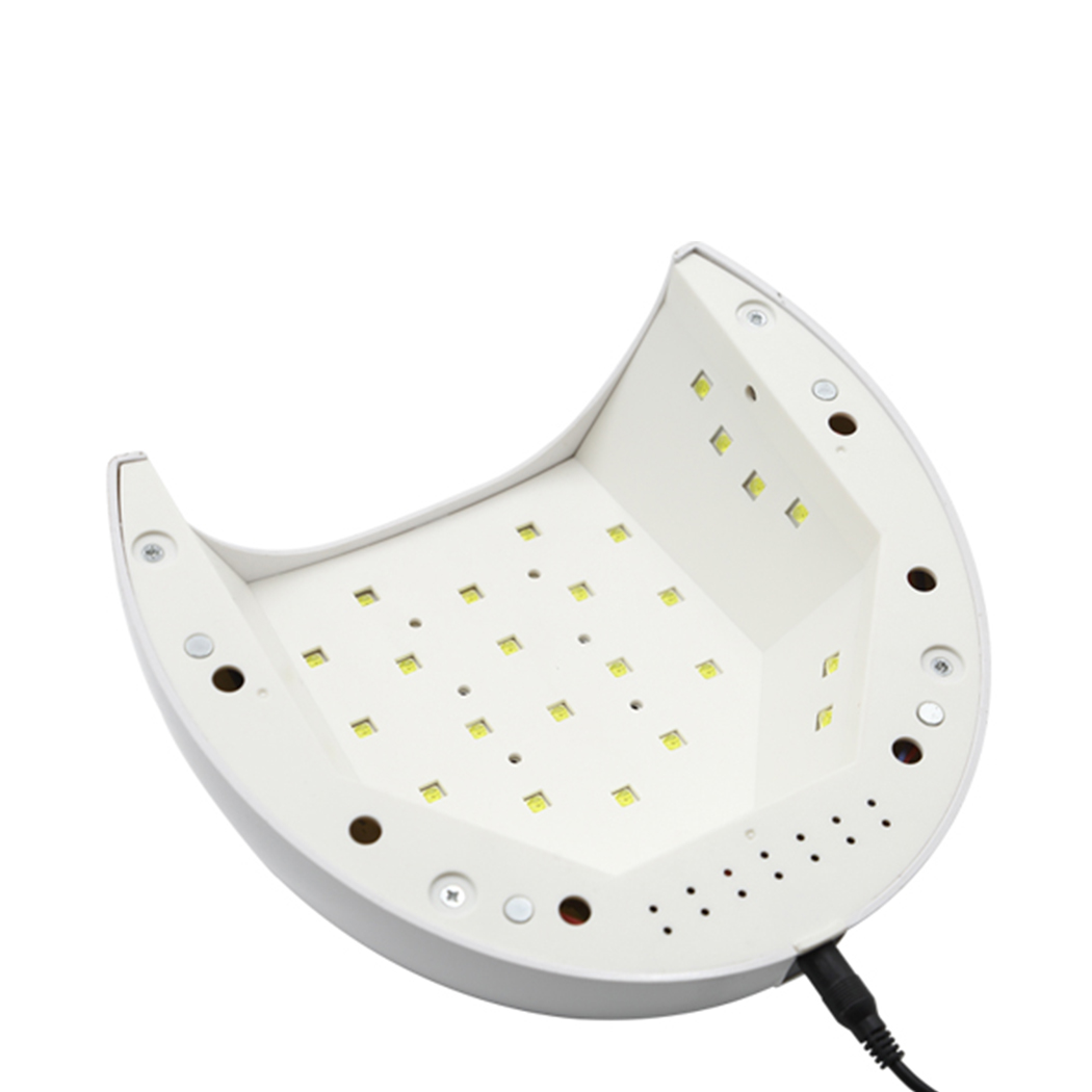 48W LED UV Nail Lamp Light Gel Polish Dryer Manicure Art Curing White