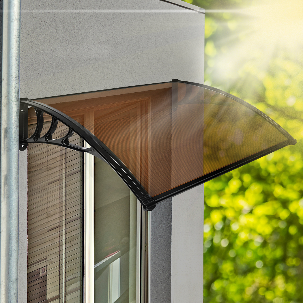 Mountview Window Door Awning Canopy Outdoor Patio Sun Shield Rain Cover 1 X 1.2M