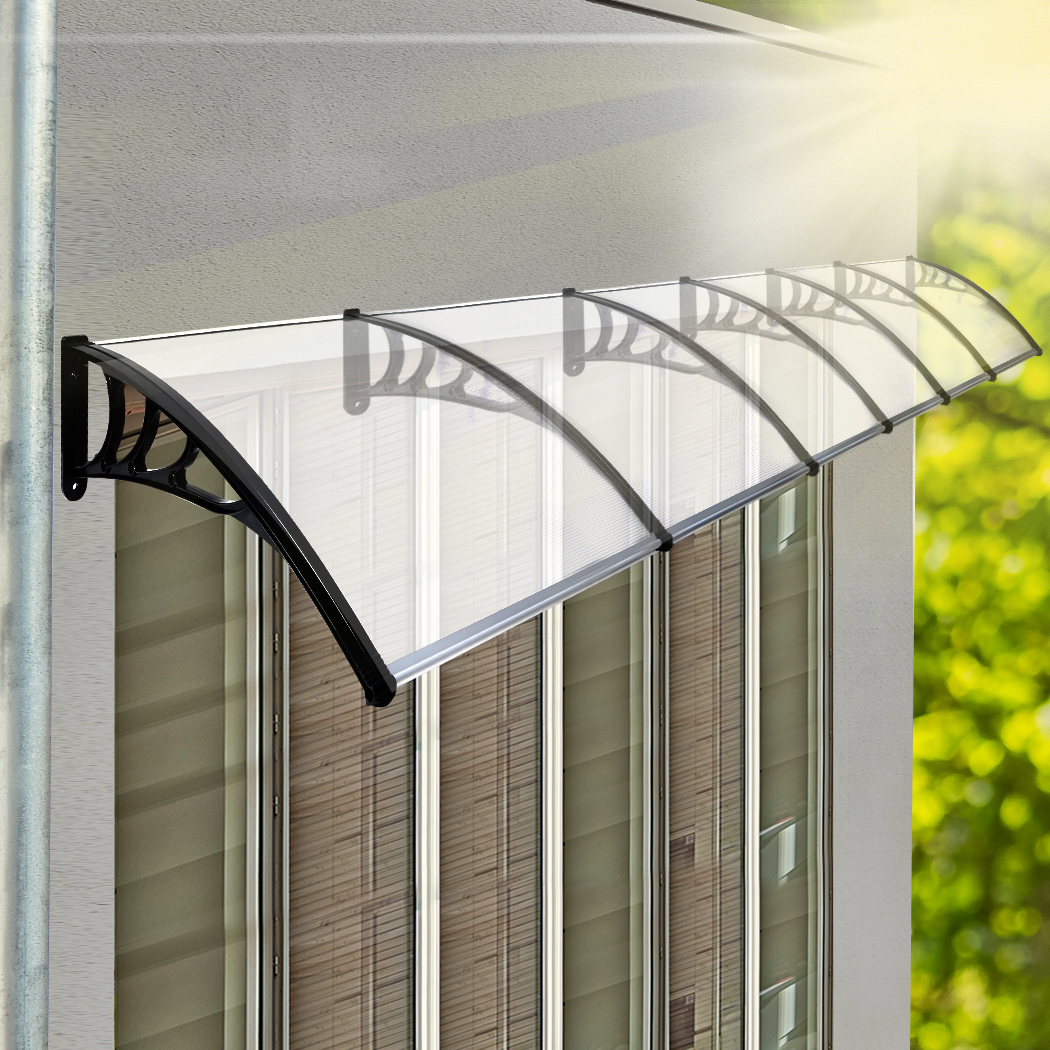 Mountview Window Door Awning Outdoor Canopy UV Patio Rain Cover DIY 1M X 6M