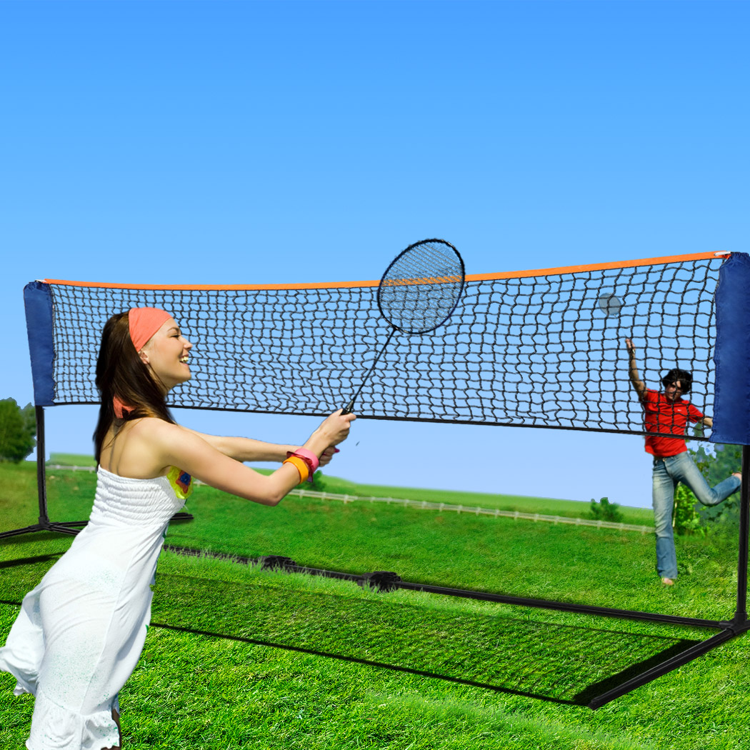 Centra Badminton Net Tennis Volleyball Portable Sports Set Beach Backyards 6M