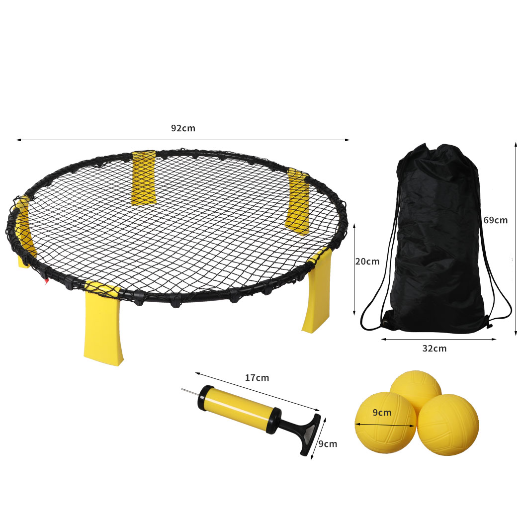 Centra Mini Volleyball Set Outdoor Game Garden Beach Net Ball Kit Sport Toys