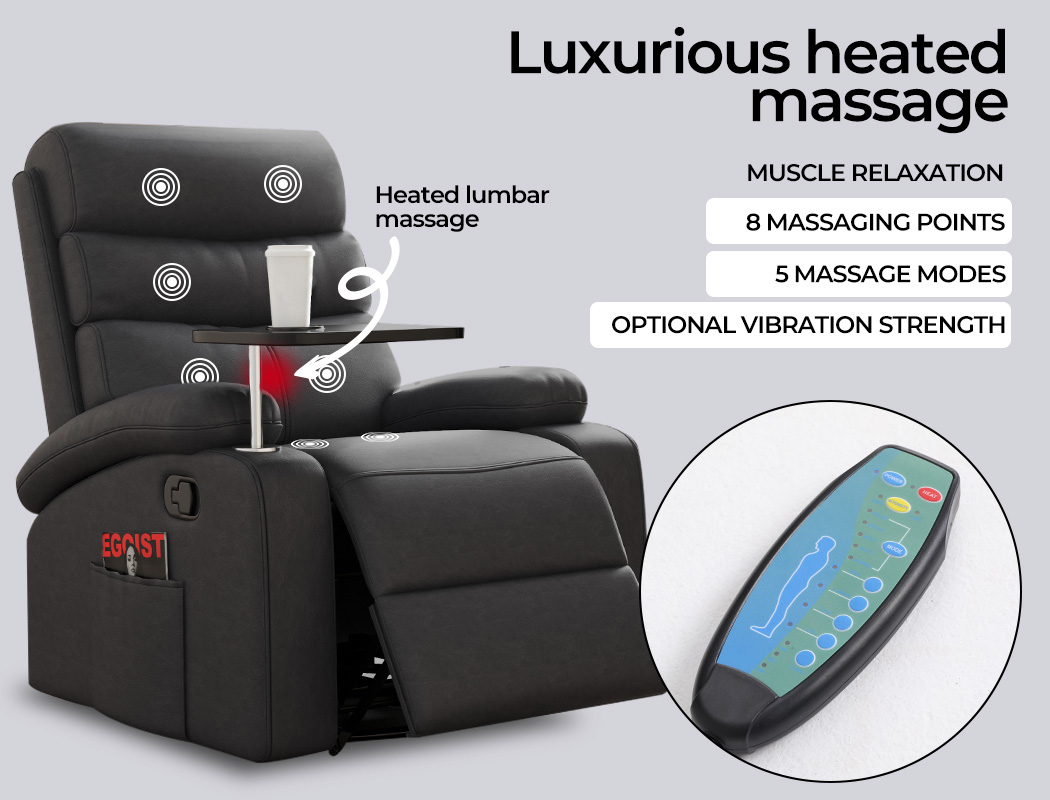 Levede Electric Lift Massage Chair Recliner Chair Armchair Heated