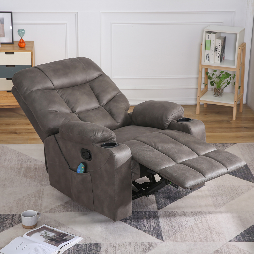 Levede Massage Chair Recliner Chair Armchair Heated Lounge Sofa Elder (Optional) - Picture 119 of 140