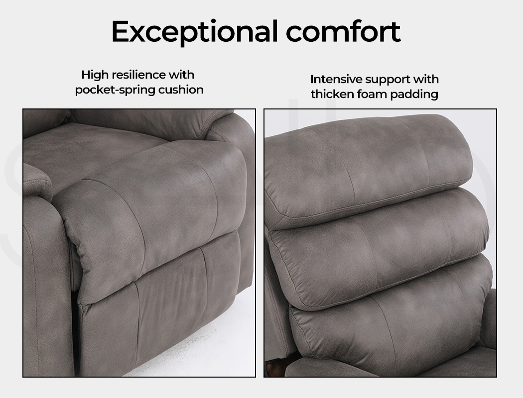 Levede Massage Chair Recliner Chair Armchair Heated Lounge Sofa Elder (Optional) - Picture 63 of 130
