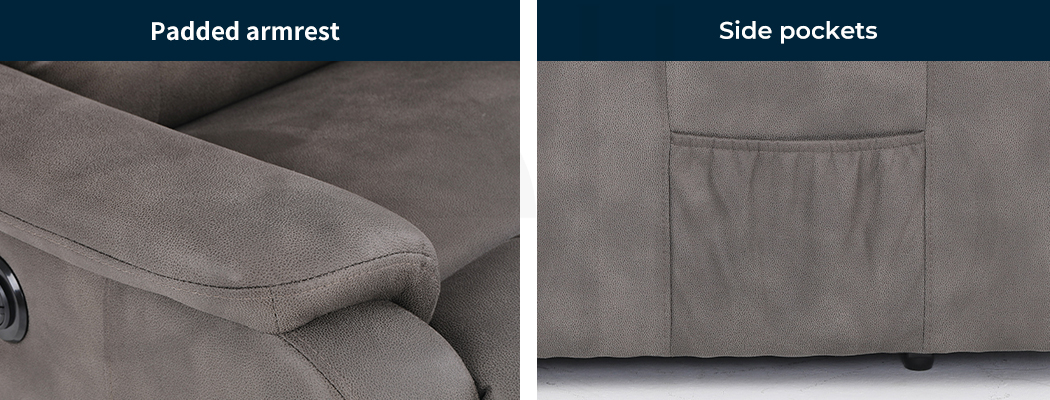 Levede Massage Chair Recliner Chair Armchair Heated Lounge Sofa Elder (Optional) - Picture 65 of 130