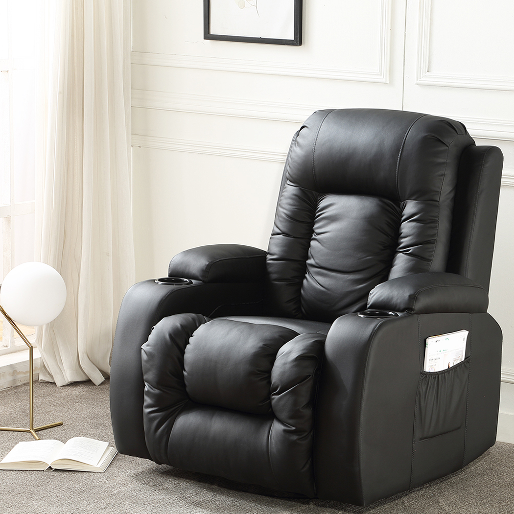 Levede Massage Chair Recliner Chair Armchair Heated Lounge Sofa Elder (Optional) - Picture 129 of 140