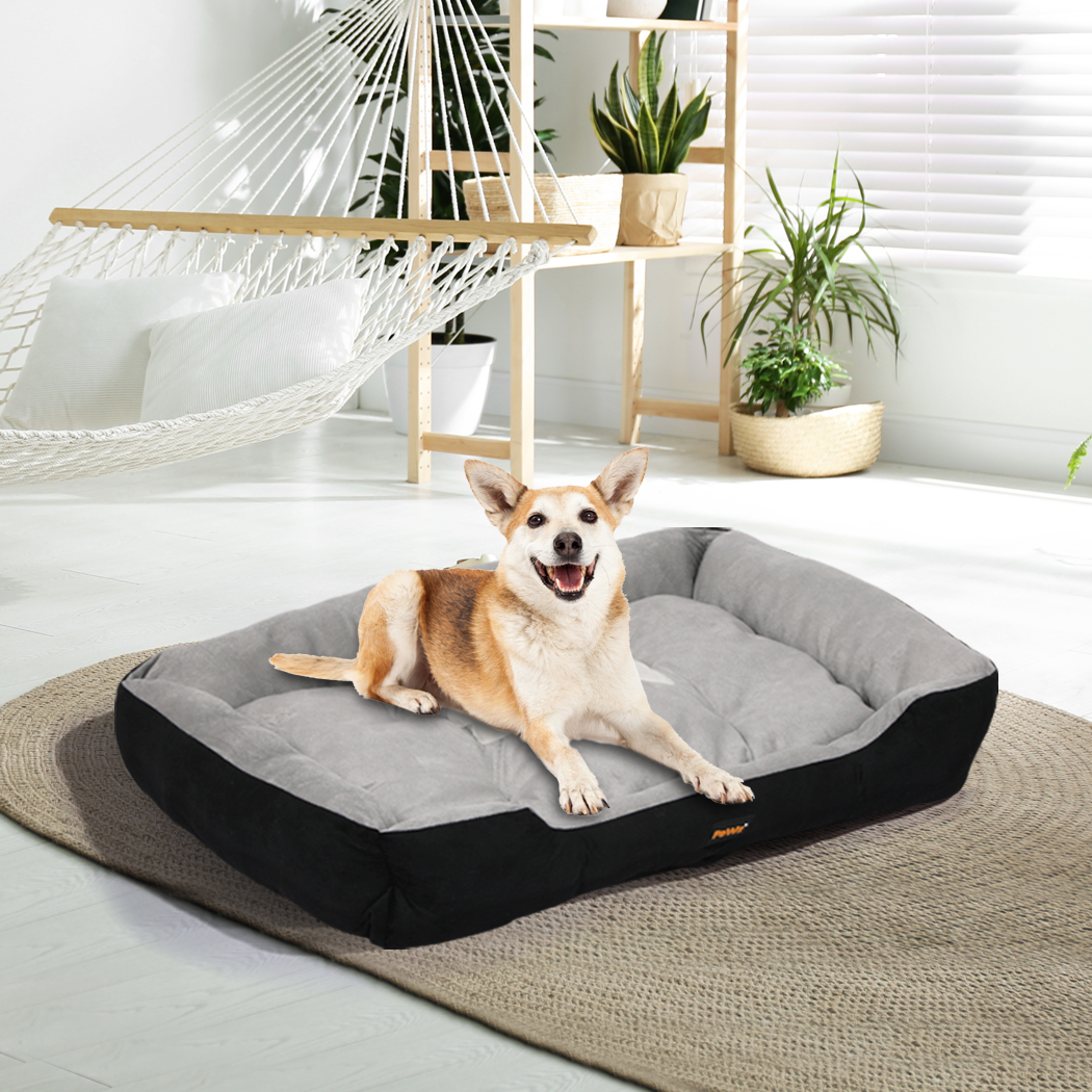 Pawz Pet Bed Dog Cat Large Beds Calming Warm Soft Cushion Mattress Plush Comfy - Picture 276 of 681