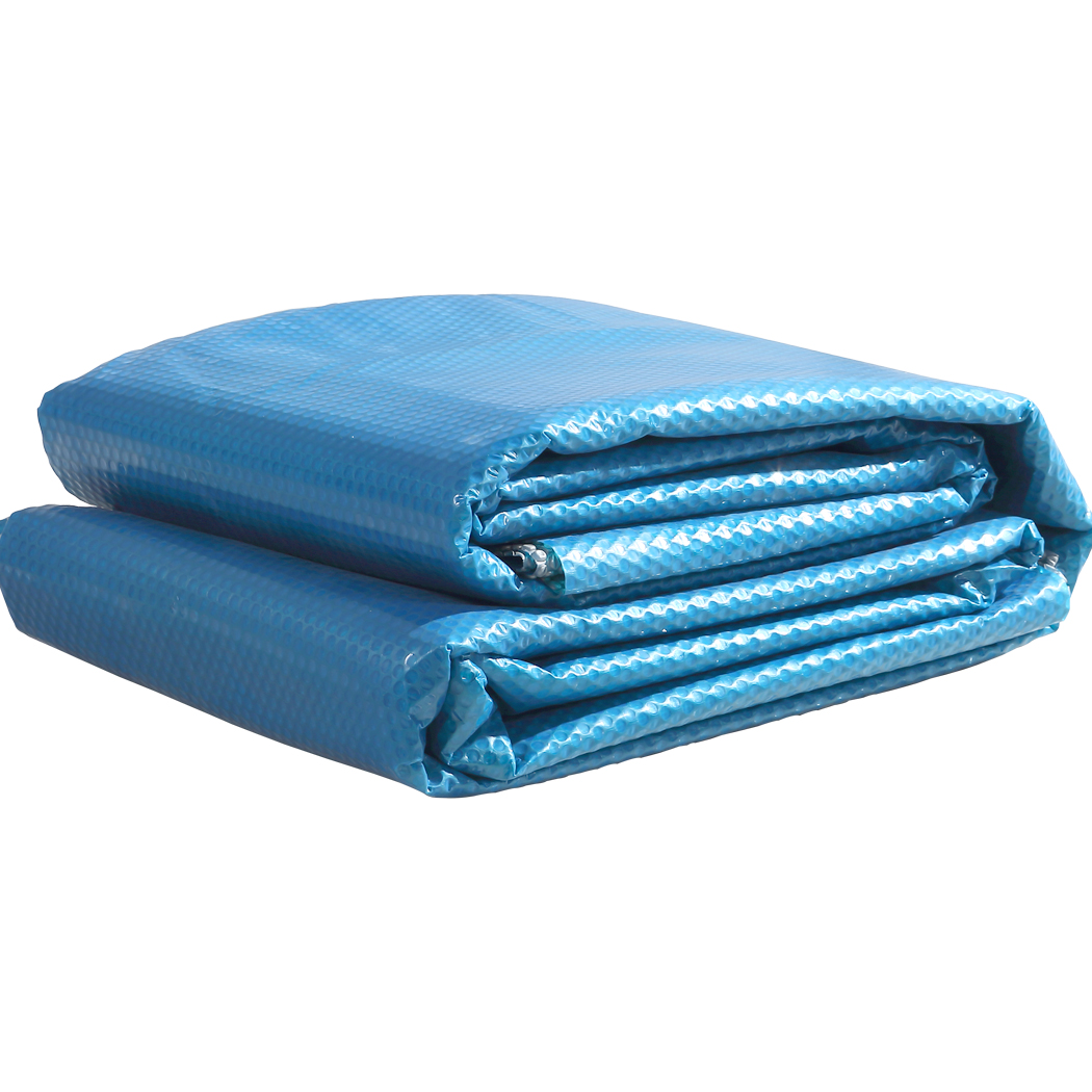 TopSellers-Solar Pool Cover Blue 400 Micron - UV Resistant & Durable 11x4m