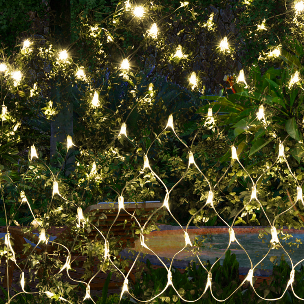 Christmas LED String Fairy Lights Net Mesh Outdoor Decor Xmas Wedding Home Party