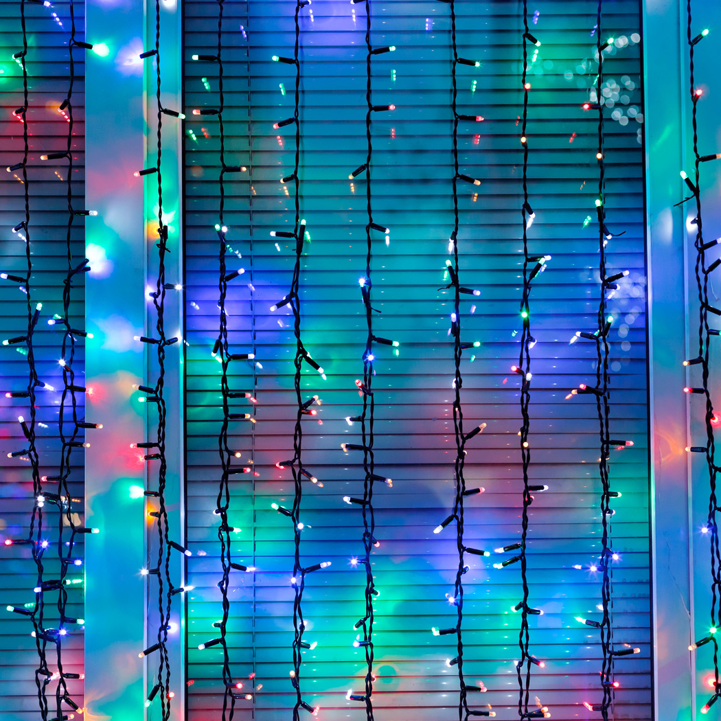 30M 300LED String Solar Powered Fairy Lights Garden Christmas Decor Multi Colour