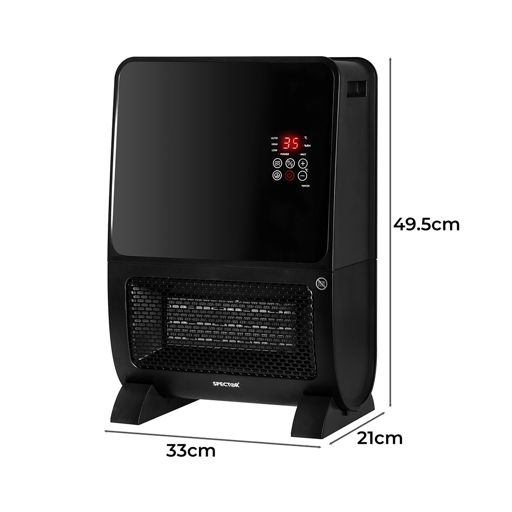 Spector Electric Heater Portable Fast Heating Tower Heaters Remote Control Timer - Picture 37 of 131