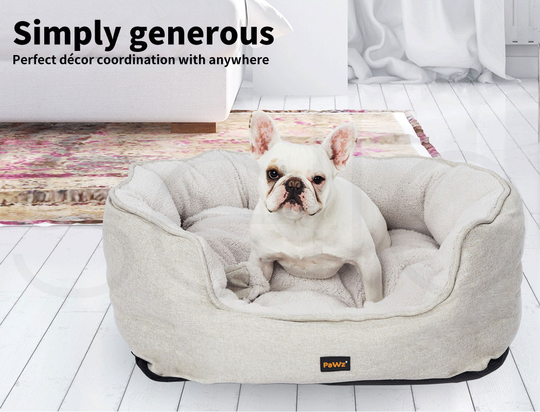 Pawz Pet Bed Set Calming Bed Warm Soft Blanket Cushion Sleeping Kennel Dog Toy - Picture 14 of 33
