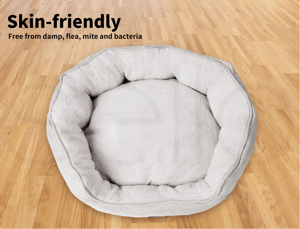 Pawz New Dog Calming Beds Set Large Removable Cover Puppy Chew Toy With Blankets - Picture 17 of 32
