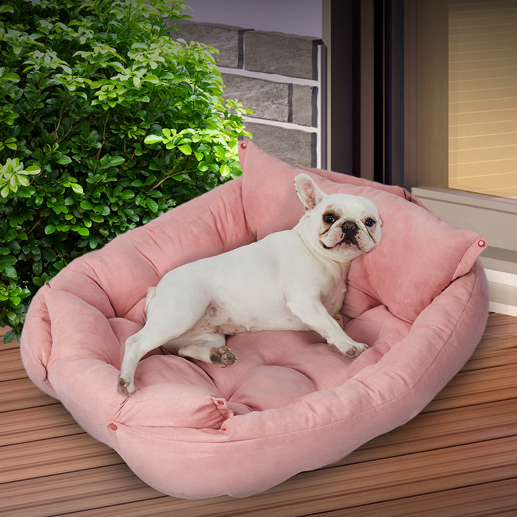 Pawz Pet Bed Dog Cat Large Beds Calming Warm Soft Cushion Mattress Plush Comfy - Picture 456 of 681
