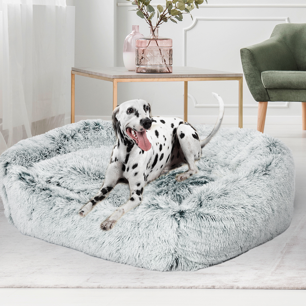 Pawz Pet Bed Dog Cat Large Beds Calming Warm Soft Cushion Mattress Plush Comfy - Picture 12 of 681