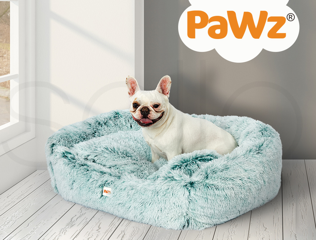 PaWz Dog Calming Beds Sofa Bolster Kennels Removable Washable Cover