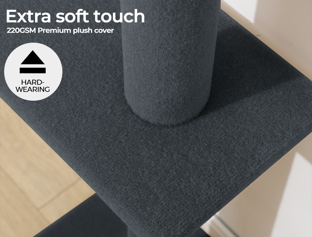 Pawz Cat Tree Scratching Post Scratcher Tower Condo House Furniture Ceiling High - Picture 155 of 195