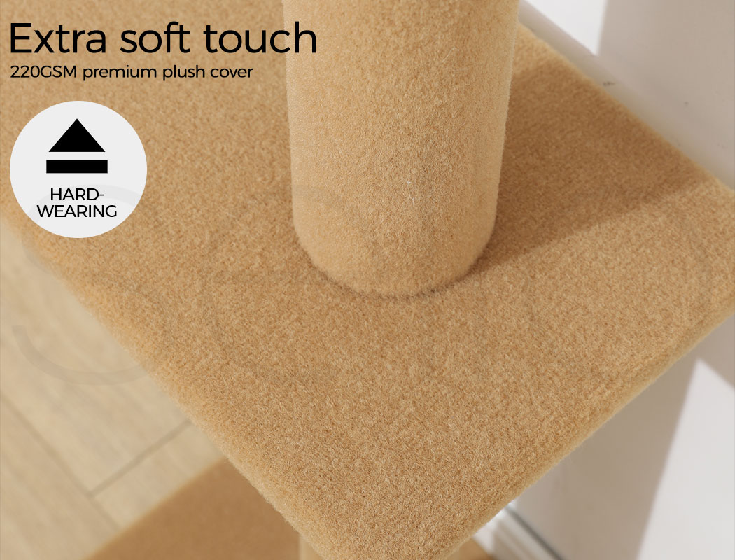 Pawz Cat Tree Scratching Post Scratcher Tower Condo House Furniture Ceiling High - Picture 144 of 195