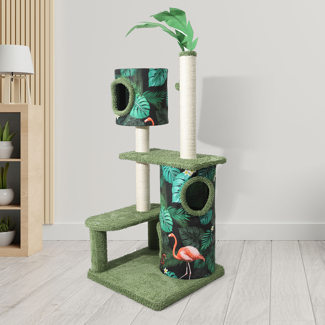 PaWz Cat Tree Scratching Post Scratcher Furniture Condo Tower House Trees 150cm