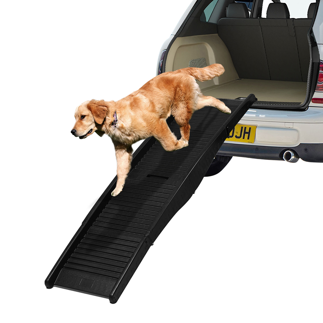 TopSellers-Foldable Pet Ramp - Lightweight Heavy Duty Dog Travel Safety