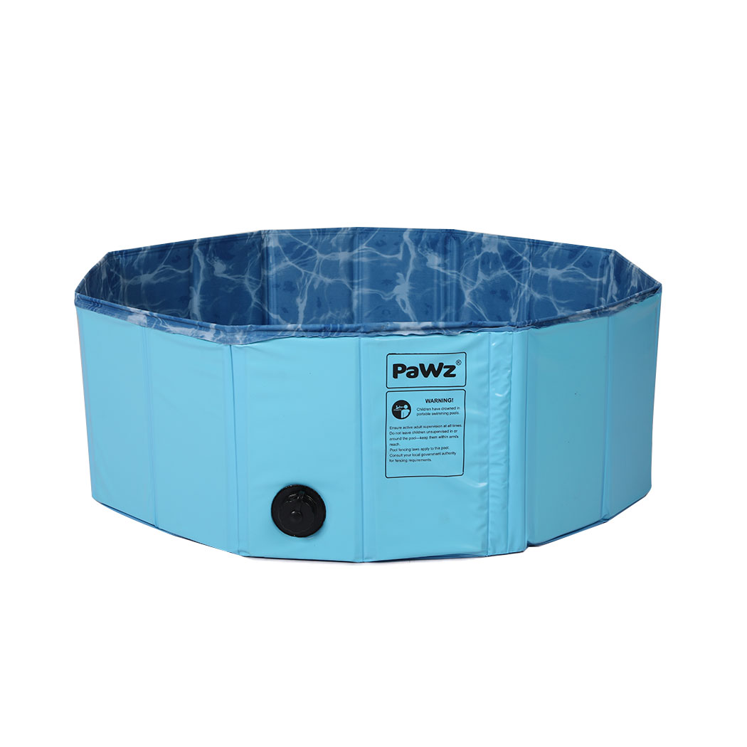 TopSellers-Folding Swimming Pool - XXL Size for Dog & Cat Outdoor Fun