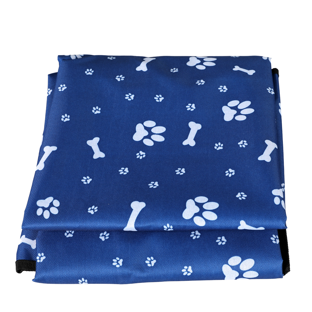 PaWz Pet Boot Car Seat Cover Hammock Nonslip Dog Puppy Cat Waterproof Rear Blue