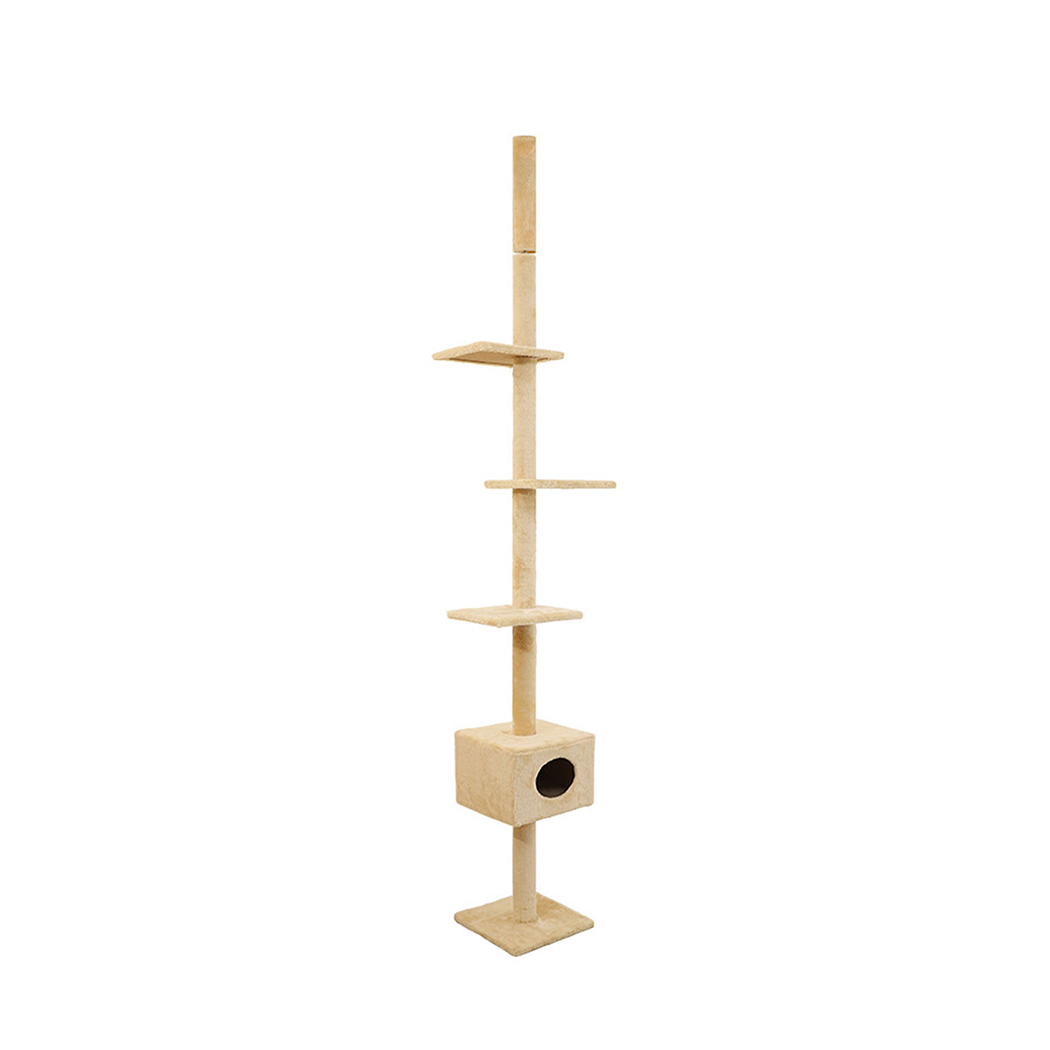 Pawz Cat Tree Scratching Post Scratcher Tower Condo House Furniture Ceiling High - Picture 174 of 195