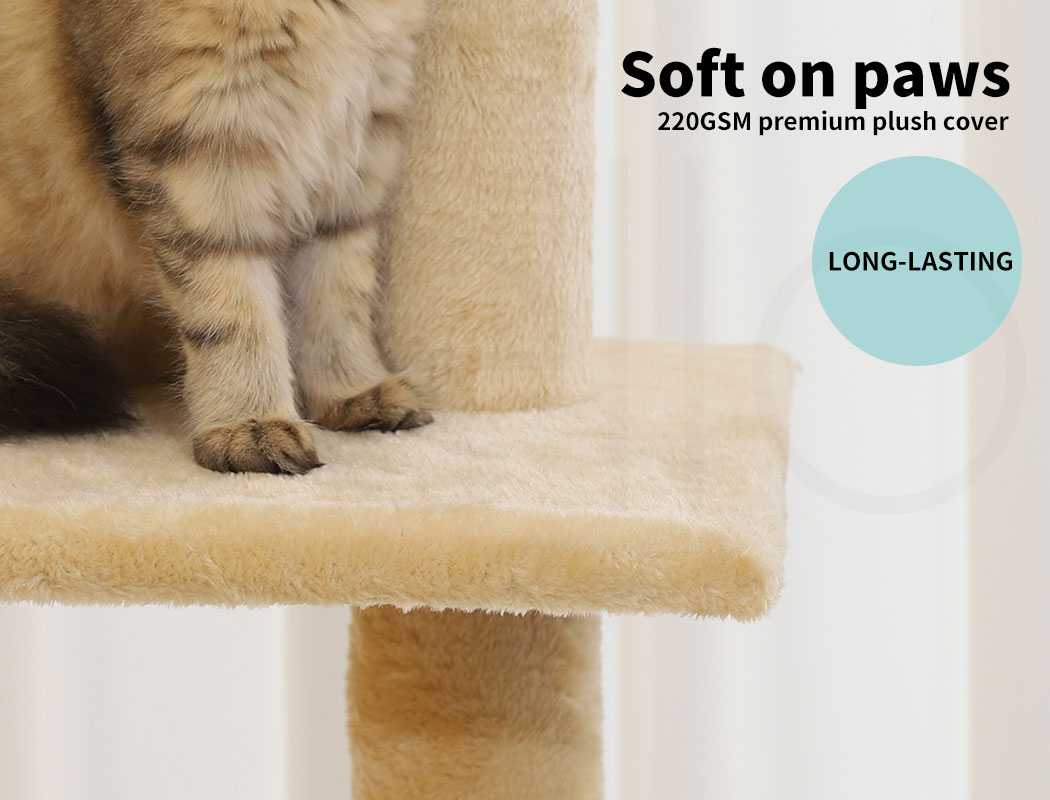 Pawz Cat Tree Scratching Post Scratcher Tower Condo House Furniture Ceiling High - Picture 167 of 195