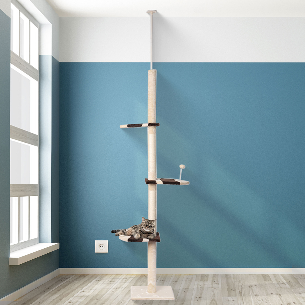 Pawz Cat Tree Scratching Post Scratcher Tower Condo House Furniture Ceiling High - Picture 119 of 195