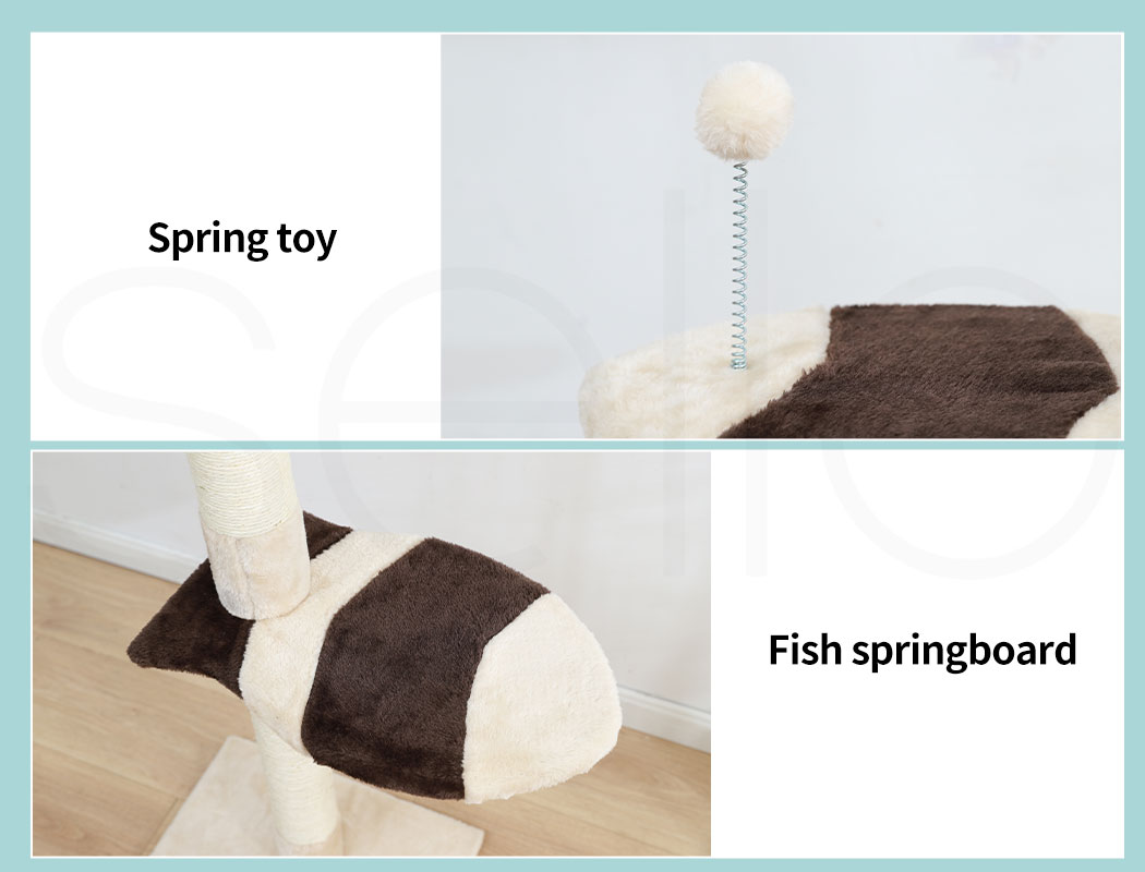 Pawz Cat Tree Scratching Post Scratcher Tower Condo House Furniture Ceiling High - Picture 127 of 195