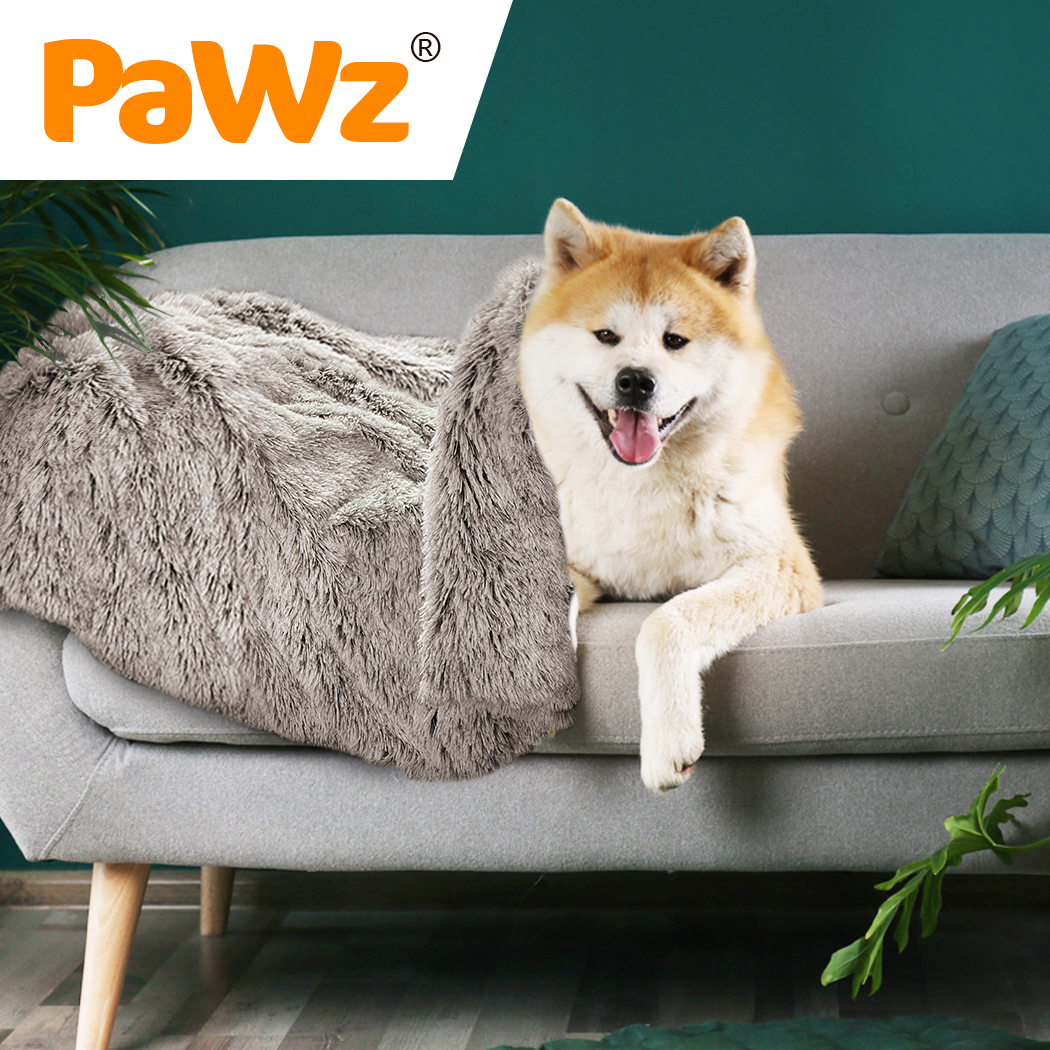 Pawz Dog Blanket Pet Cat Mat Puppy Warm Soft Plush Washable Reusable Calming Bed - Picture 18 of 52