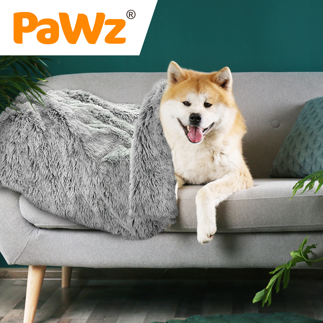 Pawz Dog Blanket Pet Cat Mat Puppy Warm Soft Plush Washable Reusable Calming Bed - Picture 26 of 52
