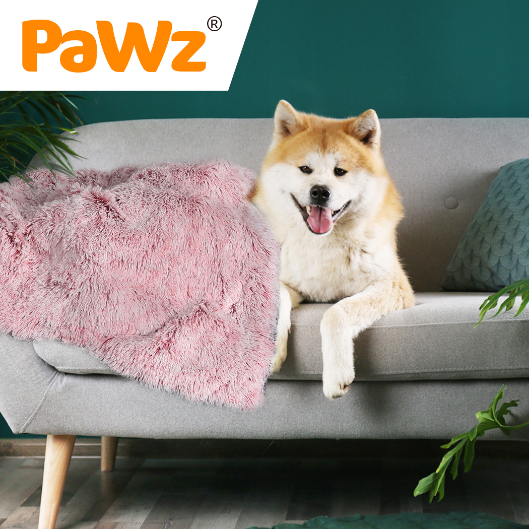 Pawz Dog Blanket Pet Cat Mat Puppy Warm Soft Plush Washable Reusable Calming Bed - Picture 44 of 52