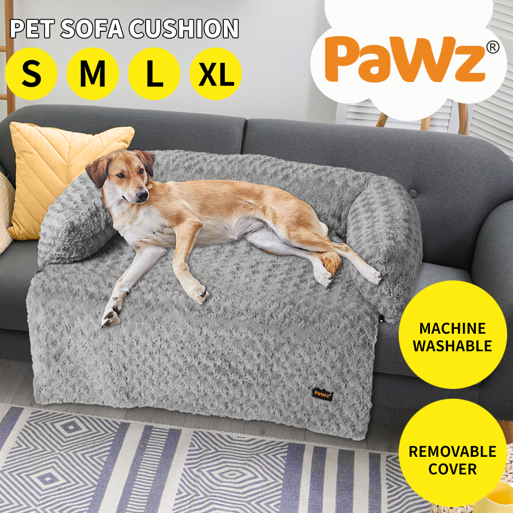 Pawz Pet Calming Bed Dog Mat Protector Sofa Cover Cat Washable Removable Cushion - Picture 23 of 45