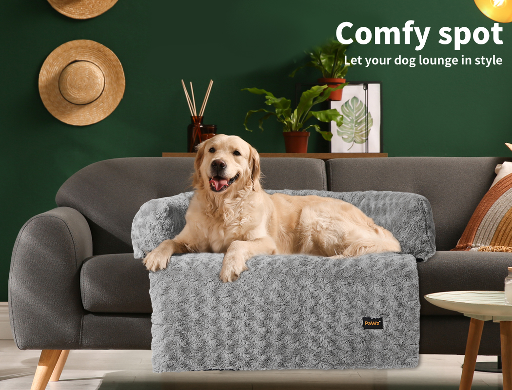 Pawz Pet Calming Bed Dog Mat Protector Sofa Cover Cat Washable Removable Cushion - Picture 29 of 45