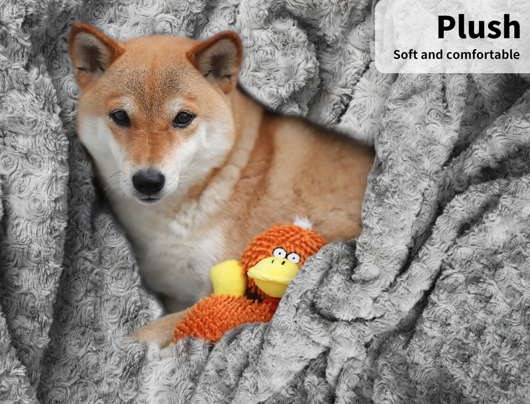 Pawz Dog Blanket Pet Cat Mat Puppy Warm Soft Plush Washable Reusable Calming Bed - Picture 28 of 52