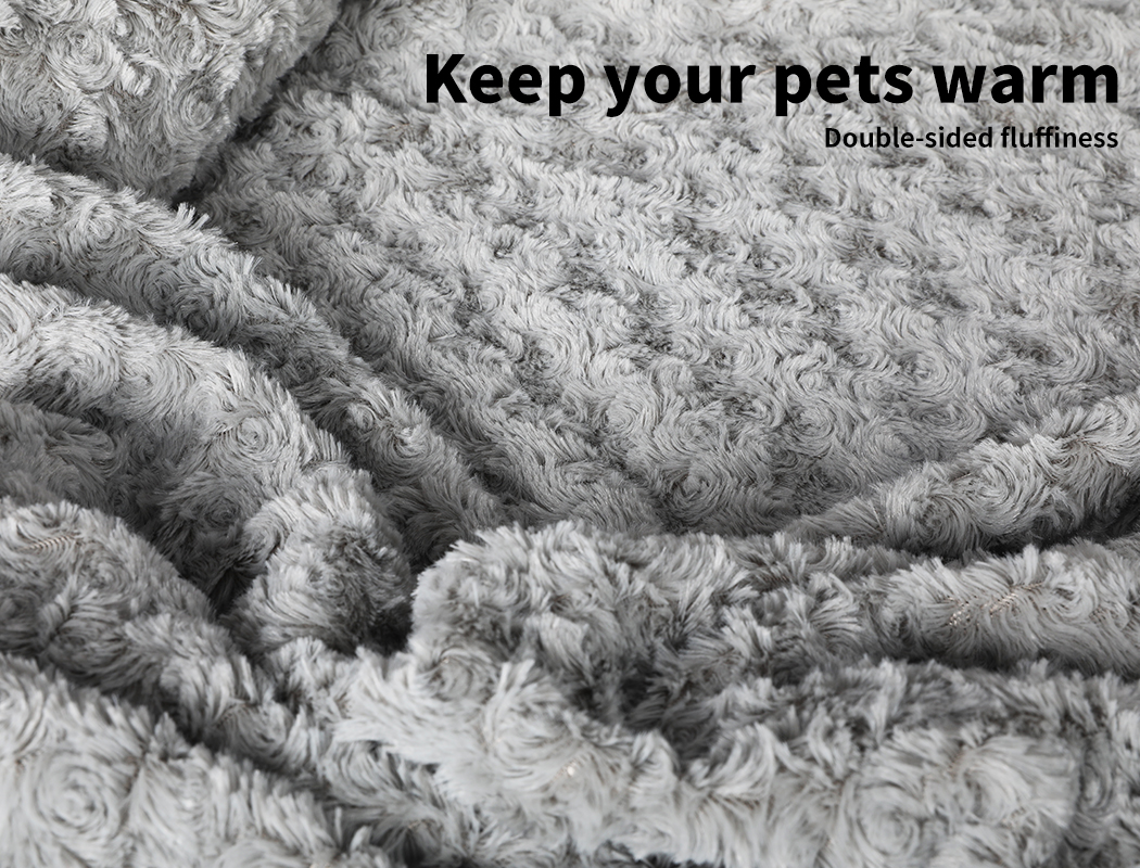 Pawz Dog Blanket Pet Cat Mat Puppy Warm Soft Plush Washable Reusable Calming Bed - Picture 31 of 52