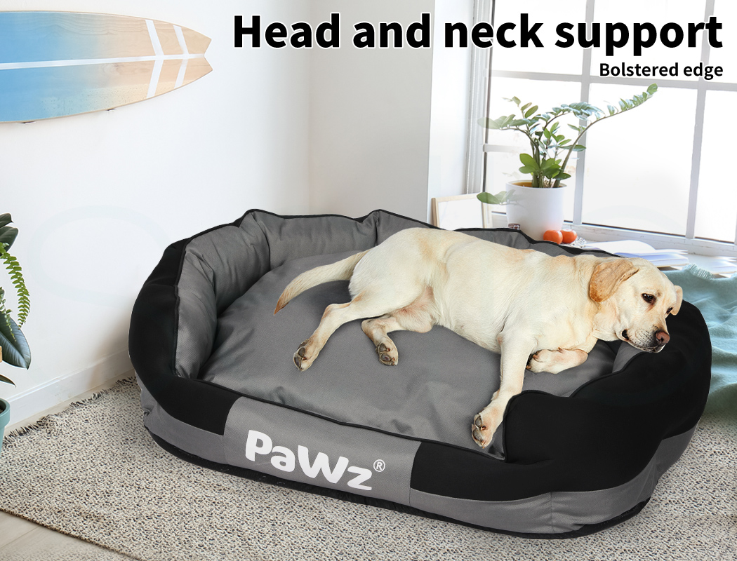 Pawz Waterproof Pet Dog Calming Bed Memory Foam Orthopaedic Removable Washable - Picture 16 of 47