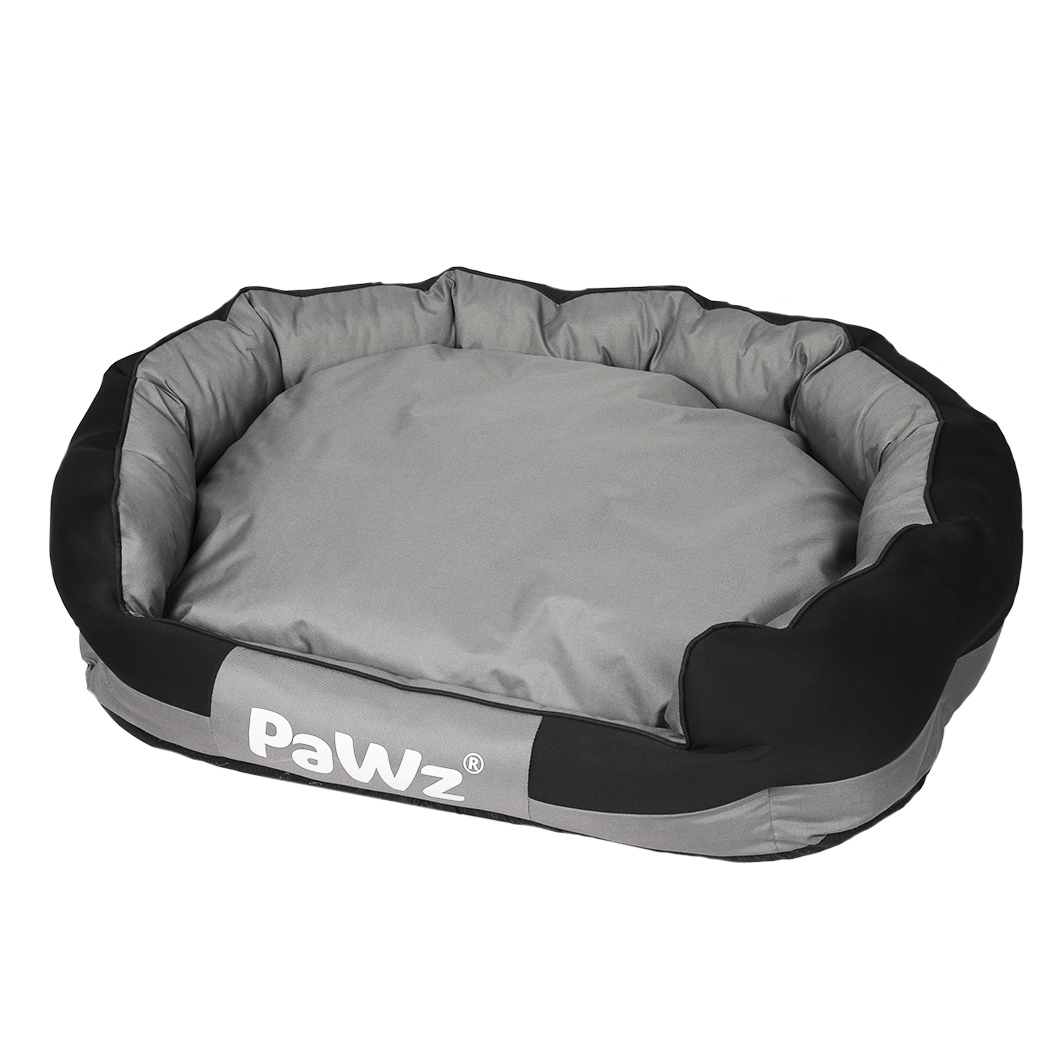 TopSellers-Waterproof Pet Dog Bed Grey - X-Large Comfy Orthopaedic Washable