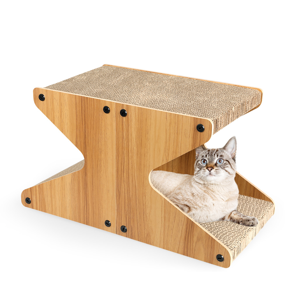 TopSellers-Cat Scratching Board Brown - Durable 50cm Fun for Claws & Furniture