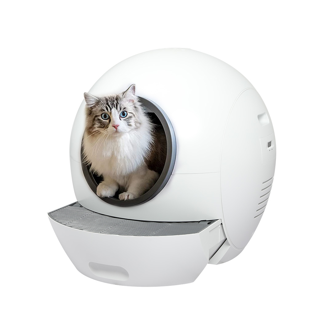 TopSellers-Automatic Cat Litter Box - Large  Self-Cleaning & WiFi Enabled