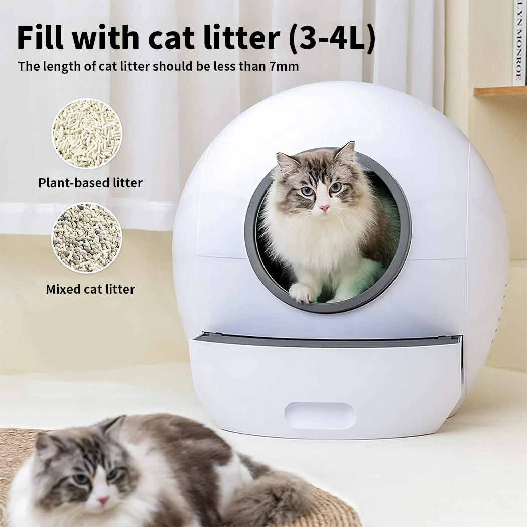 Pawz 10 Rolls Waste Bag Refills Replaceable Rake for Automatic Cat Litter Box - Picture 72 of 87